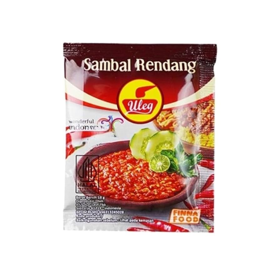 Sambal Uleg サンバル インドネシア 90セット Amazon.com : Finna Uleg Sambal Terasi (Chili Shrimp Paste